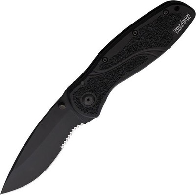 Kershaw Blur A/O Blk Factory Second - Brand New - KSX1670BLKSTB - READ