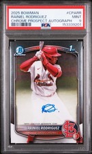 Rainiel Rodriguez Bowman Chrome 2025 Auto