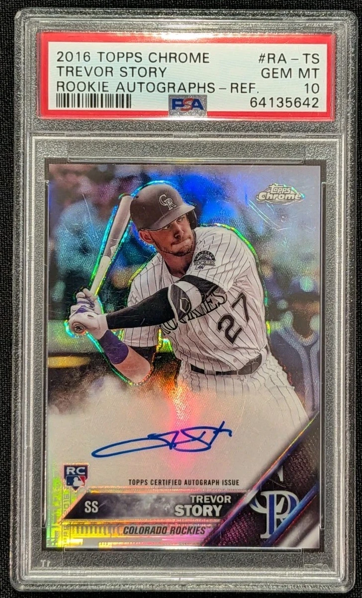 Trevor Story Autograph Baseball Cards for sale | eBay Trevor Story Autograph Baseball Cards for sale | eBay
