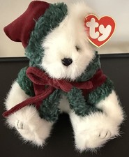 Christmas Bear Ty Attic Treasures Collection KLAUSE BEAR 2000 "Sleigh What?"