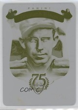 2014 Hall of Fame Diamond Kings Printing Plate Yellow 1/1 Rick Ferrell HOF r9m