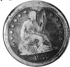 1877-S Seated Liberty Quarter - Scarce  Better Date