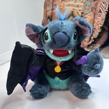Disney Stitch Vampire Animated Plush