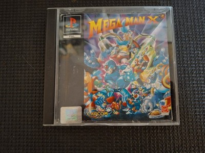 PS1   Mega Man X3 & X4 Mix   Rarität für Sammler X4 in X3 Hülle