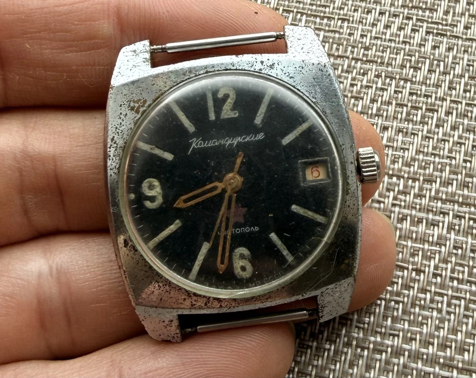 Watch USSR Vostok Komandirskie Commander Military Soviet Rare Vintage - Image 2 of 4