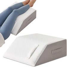 Leg Elevation Wedge Pillow for Bed , Comfortable Leg Support  Relaxing Rest Aid