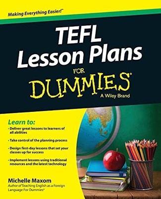 TEFL Lesson Plans For Dummies - Paperback By Maxom, Michelle M - GOOD