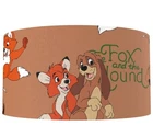 1.5" (1 yard) Dog Fox printed Grosgrain Ribbon 1216117 Fox and the Hound
