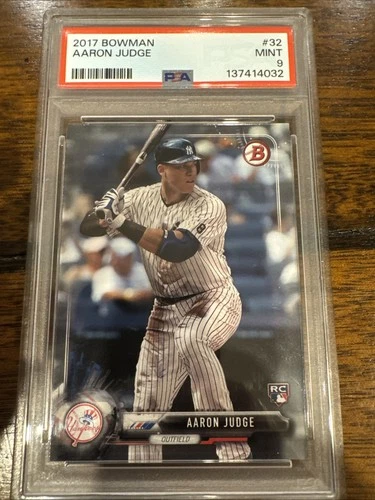 2017 Bowman Aaron Judge Rc PSA 9