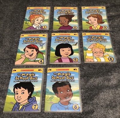 The Magic School Bus: The Complete Series (DVD, 2013, 8-Disc Set)