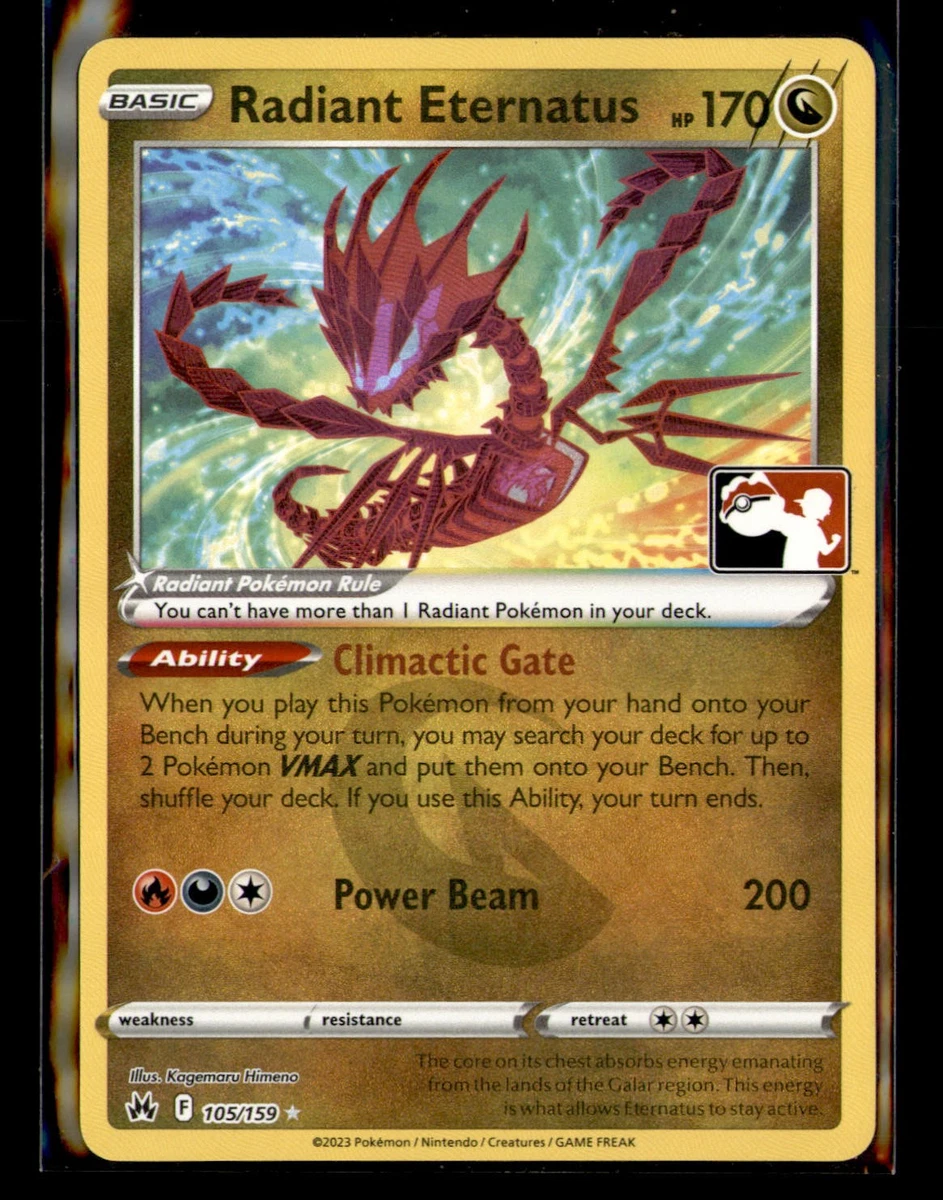 radiant eternatus pokemon card Radiant Eternatus Pokémon TCG Cards for sale
