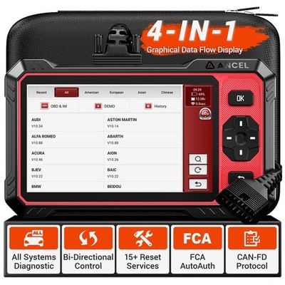 DS410 Lite Car All System Bidirectional Diagnostic Tool OBD2 Scanner DPF OIL EGR