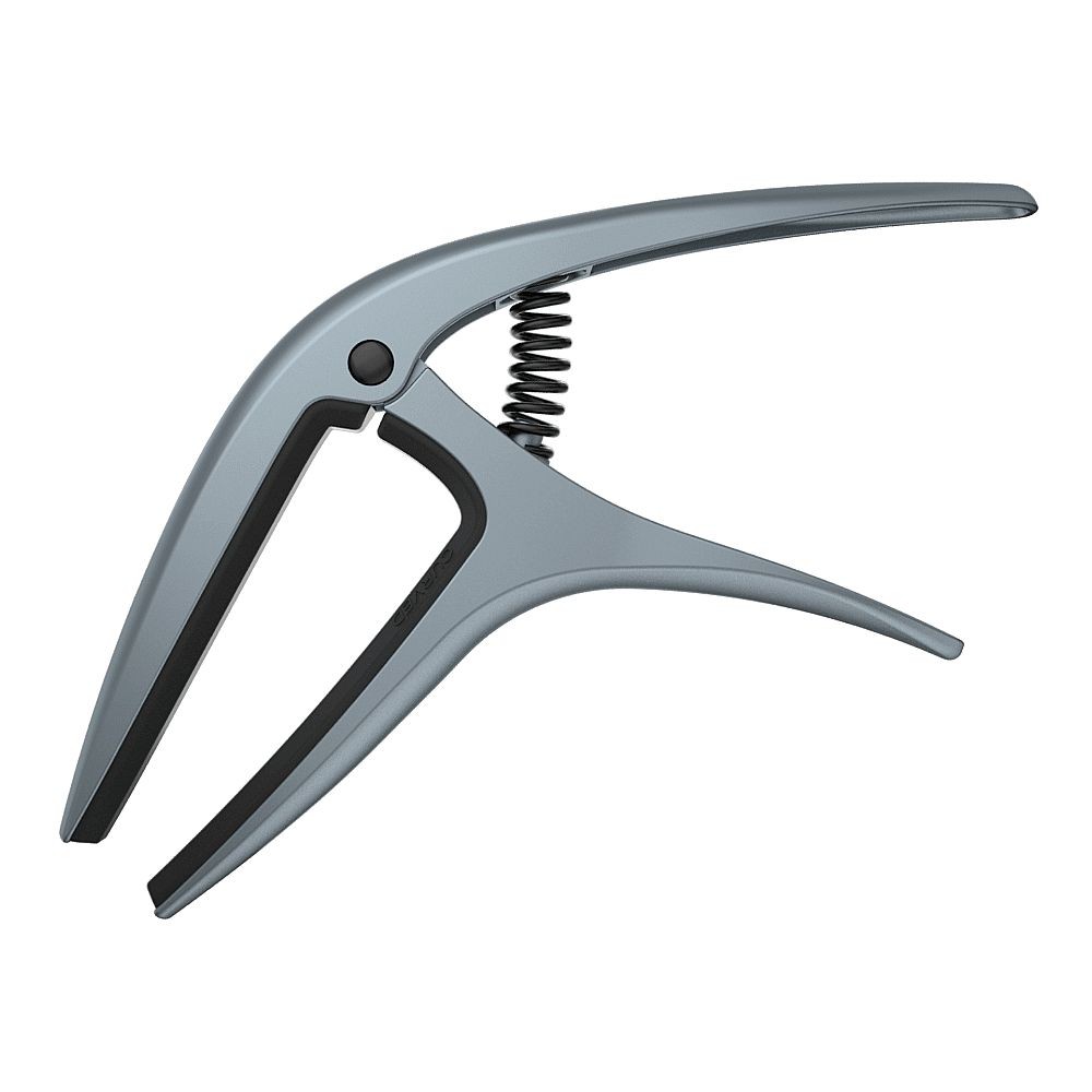 Ernie Ball Axis Acoustic & Electric Guitar Capo (Blue Steel)
