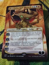BORDERLESS Nicol Bolas, God-Pharaoh - Secret Lair - NM Magic: The Gathering MTG