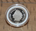 .999 Fine Silver Round 1 Troy Oz UNITED STATES OF AMERICA INDIAN 2006