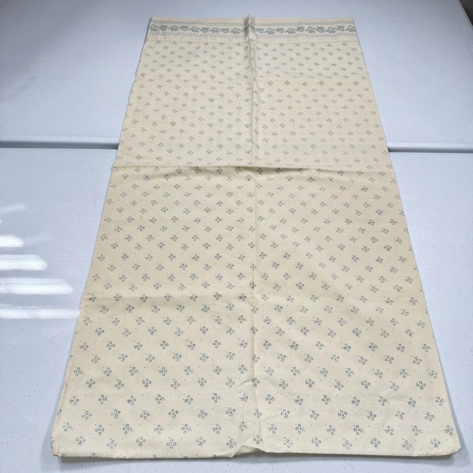 Funda de Almohada Burlington Vintage King Beige Mezcla Floral Y2K Años 90 Años 80 EE. UU. Foto 2 de 4