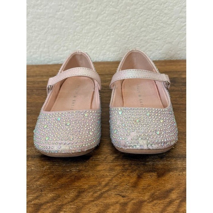 Kelly & Katie Lil Stacy Mary Jane Girls Size 12 Blush Pink