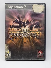 Barbarian 2002 PS2 Black Label CIB Tested Working Resurfaced