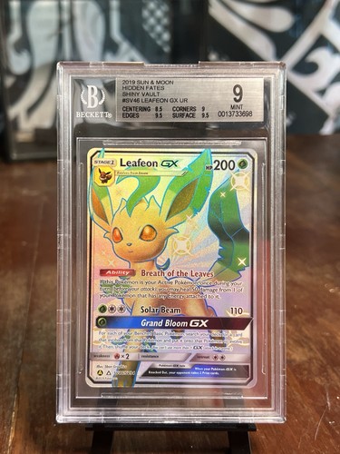 Leafeon-GX graded BGS 9 for sale on eBay