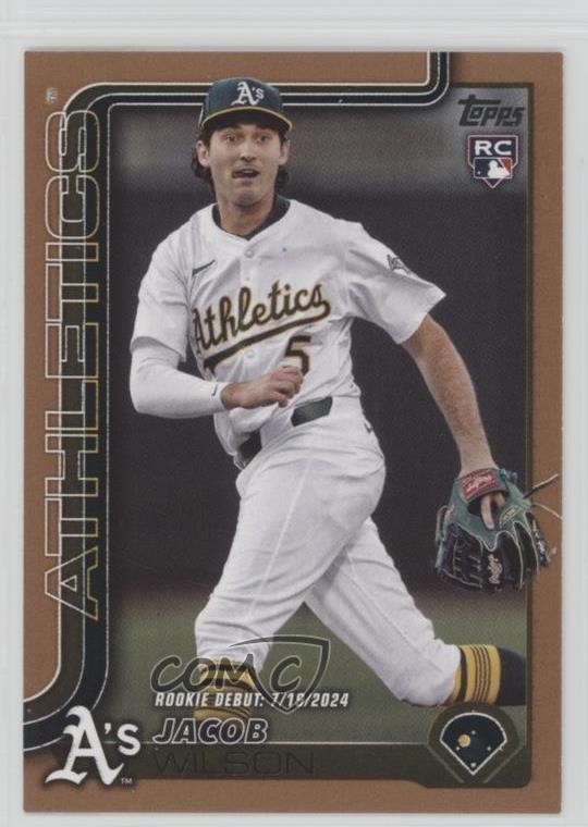 2025 Topps Update Rookie Debut Gold 1978/2025 Jacob Wilson #US180 6m7