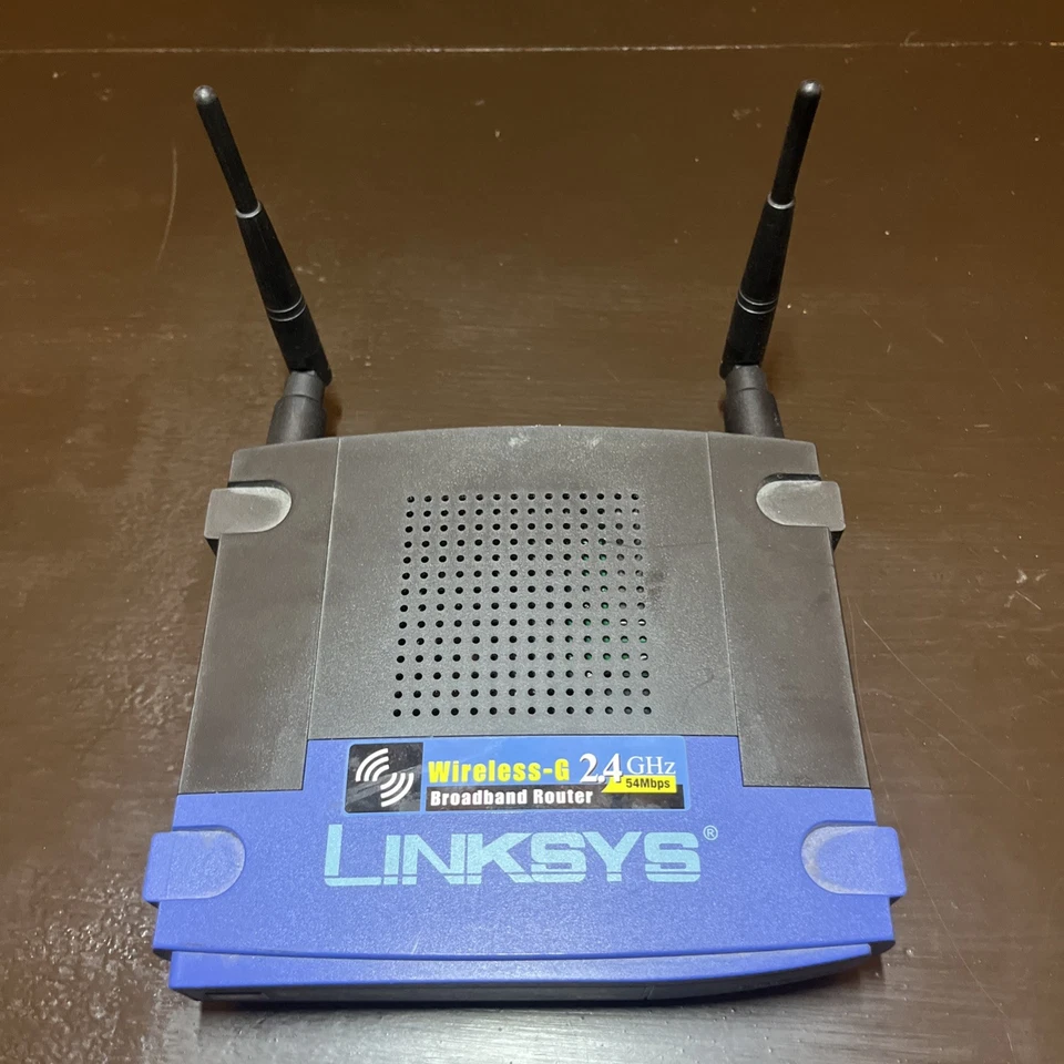 Linksys WRT54G 54 Mbps 4-Port 10/100 Wireless G Router No Power Cord - Image 2 of 4