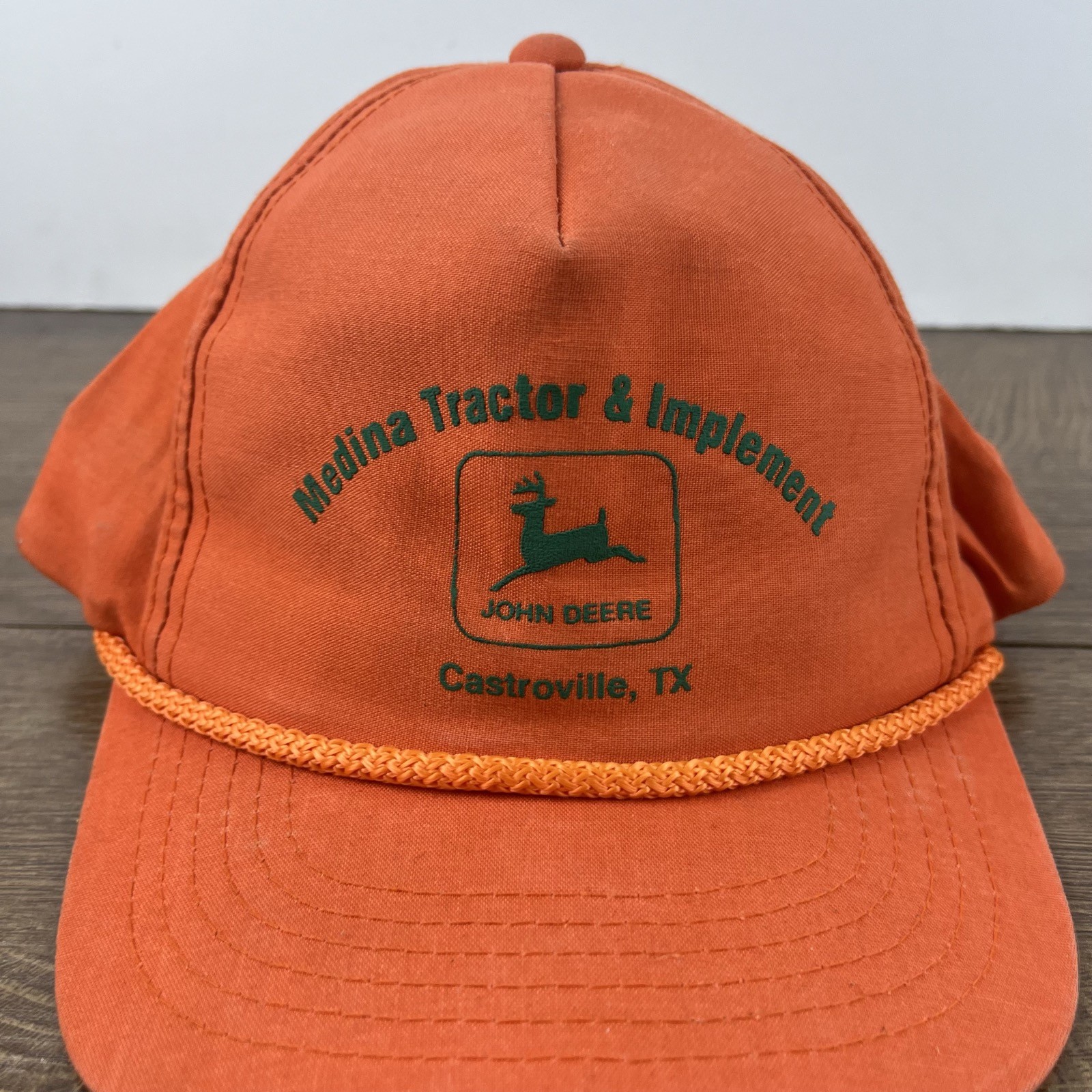 Medina Tractor Implement Snapback Hat Orange Adju… - image 6