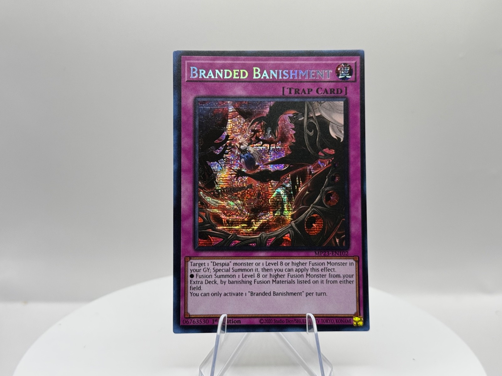 Branded Banishment - MP23 - Prismatic Secret Rare (PSR) - 1st Edition - LP