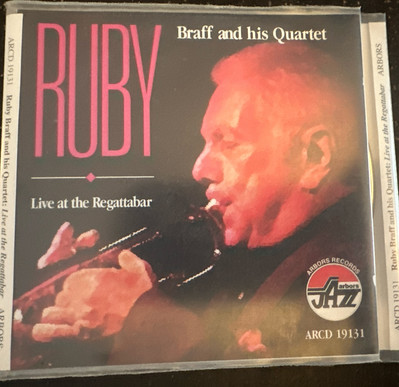 Ruby Braff  Live at Regattabar  CD Good Condition
