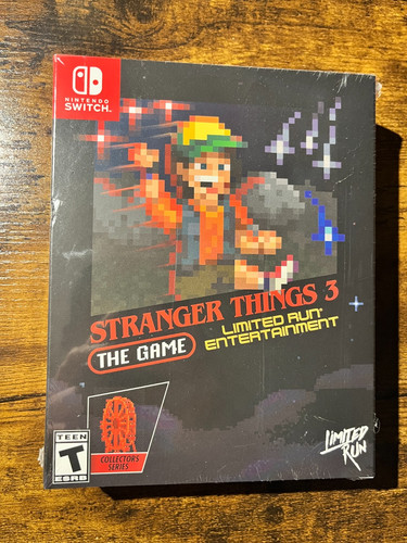 Stranger Things 3 The Game Classic Edition Nintendo Switch #51 BRAND NEW SEALED