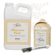 Tyler Glamorous Wash Diva Fine Laundry Detergent with a Lumintrail Stain Remo...