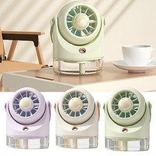 Battery Powered Portable Air Cooler Fan with Compact Size and Humidity Spray
