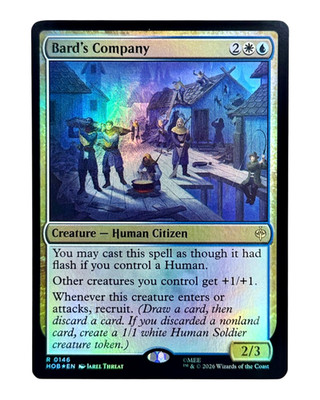 MTG | Bard's Company | The Hobbit | Foil | NM | EN