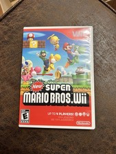 New Super Mario Bros. W/ Manual Nintendo Wii Tested