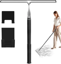 Shower Squeegee with Long Handle Window Squeegee with Extension Pole Squeegee fo