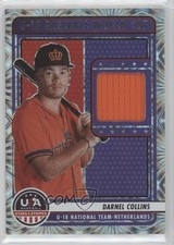 2023 Panini USA Baseball Stars & Stripes Fireworks Darnel Collins #U18-DC 0zp0