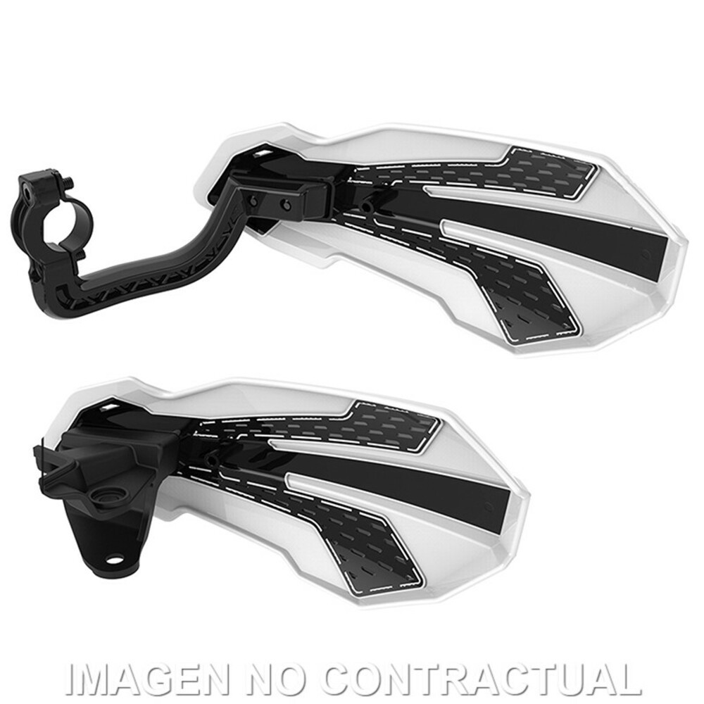 Free Shipping POLISPORT MX Flow Handguards For Honda CRF 450F 21 Black/White