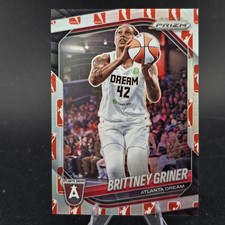 BRITNEY GRINER 2025 Panini Prizm #46 Logo Border SP Atlanta Dream WNBA