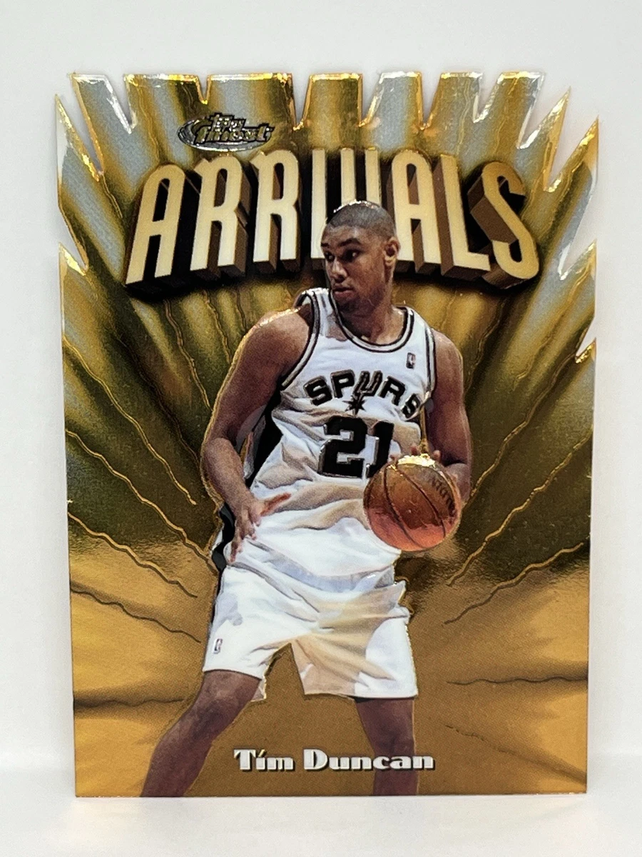 Topps Tim Duncan Basketball Rookie Sports Trading Cards for sale