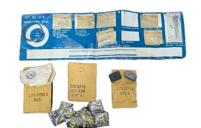 Marine Model Co. Ship Model Parts Kit 112 4 Lot Envelopes Vintage N