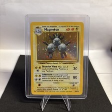 Magneton 9/130 Base Set 2 Unlimited Holo Rare 2000 WOTC Pokémon TCG Card  on eBay