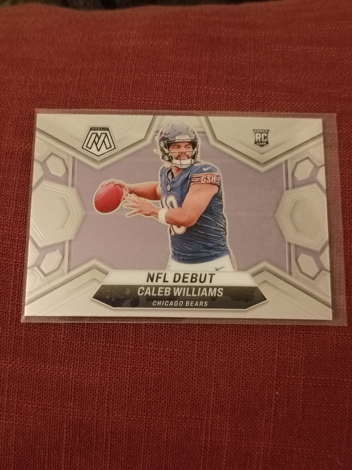 2024 Panini Mosaic - NFL Debut Caleb Williams #289 Silver Prizm (RC)