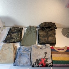 Boys Size 6 7 Clothing Lot 7 Pc Nike Jordan Gap Puffer Jacket Sweater Gap