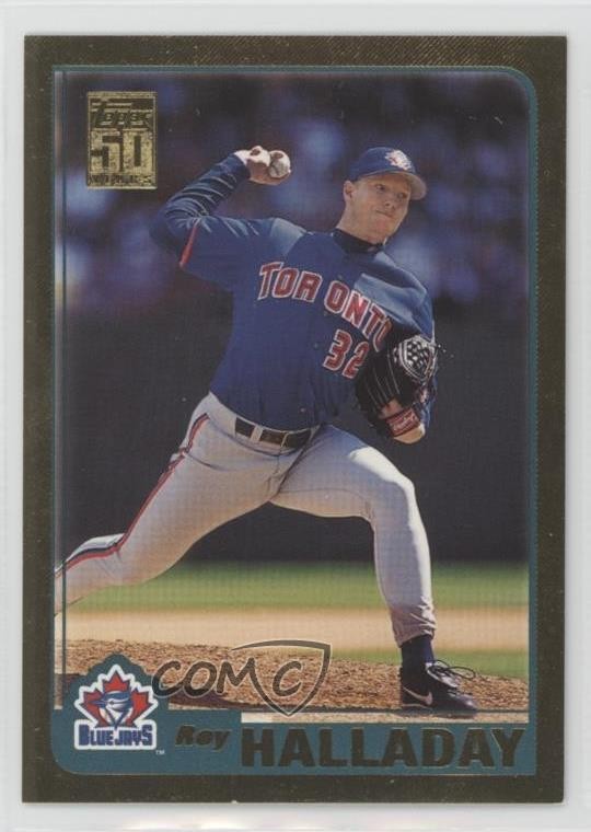 2001 Topps Gold 282/2001 Roy Halladay #185 HOF s1i
