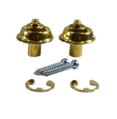 Dunlop Strap Locks Flush Mount Guitar Strap Retainer System Brass