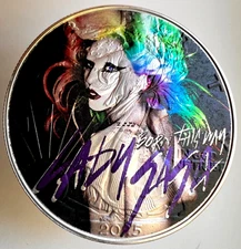 Lady Gaga Born This Way - American Silver Eagle 1oz .999 Silver Dollar Coin
