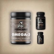 Phalanx Spartan Essentials: Omega-3 + Zink + Vitamin D3+K2