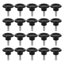20Pcs Screw in Adjustable Furniture Feet Levelers Multi Color Durable PP Iron