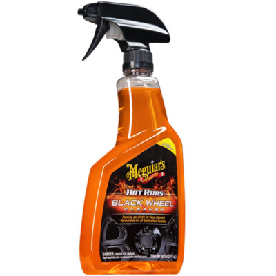 Meguiar's Felgenreiniger Hot Rims Black Wheel Cleaner 710ml für schwarze Felgen