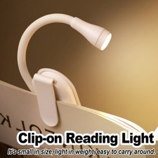 3 Color Mini Led Book Light Usb Rechargeable Reading Lamp Dc5v 3 Colors Working