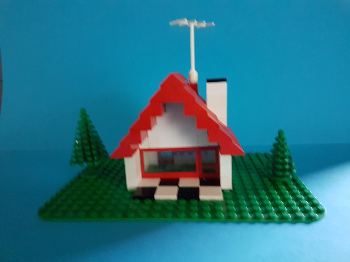 Lego Ideas Legoland Lego Swiss Chalet LEGO 346-2: House With Car